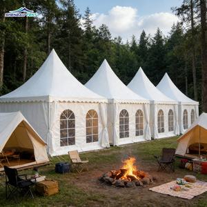 Tente de réception en PVC de haute qualité pour événements, mariages, salons professionnels, pagode extérieure, <span class=keywords><strong>barnum</strong></span>, tente de mariage, 3x3m, 4x4m, 5x5m - Product Image 3