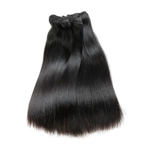 <span class=keywords><strong>Extensiones</strong></span> <span class=keywords><strong>de</strong></span> <span class=keywords><strong>Cabello</strong></span> Humano Virgen Vietnamita en Oferta, Tejido Natural Liso, Doble Trama a Máquina - Product Image 3
