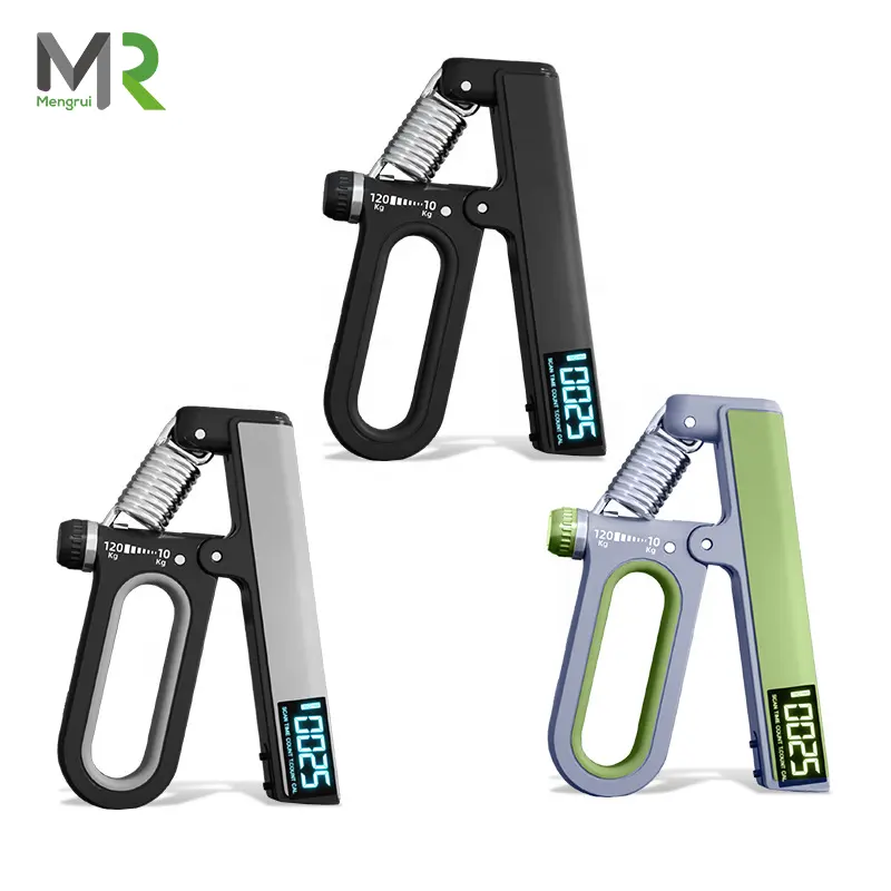 MR 2024 Novo Estilo Atualiza Gym Fitness 10-100KG Ajustável Aperto de Mão Fortalecedor de Força do antebraço Treinador de Mão Exercitador