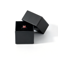 Boîte personnalisée biodégradable, impression de luxe, boîte cadeau de mariage, boîte rigide pour bijoux, pour bague, collier, montre, bracelet, emballage de présentation