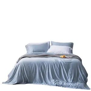 Juego de sábanas de bambú tamaño King para ropa de cama, antipolvo, ácaros, 300TC, OEM / ODM