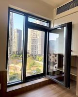 Ventanas de Aluminio Personalizadas, Ventanas Abatibles Blancas, Ventanas Abatibles de Aluminio con Rotura de Puente Térmico en Venta