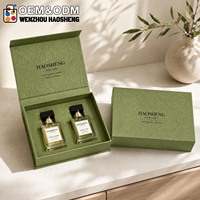 Boîte cadeau de luxe en carton rigide pour parfum, avec fermeture magnétique et logo personnalisé
