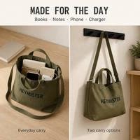 Sac fourre-tout en toile à bandoulière avec sangle réglable, poche intérieure zippée, fermeture à bouton-pression, vente en gros, personnalisable OEM pour usage quotidien