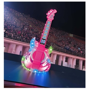 KK nouveau jeu de microphone de <span class=keywords><strong>guitare</strong></span> musicale se connecter avec MP3, chant karaoké jouet éducatif <span class=keywords><strong>guitare</strong></span> électronique, jouets de <span class=keywords><strong>fille</strong></span> musicale - Product Image 3