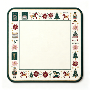 Juego de Mahjong Americano de Lujo LANY Nutcracker, Material Acrílico, Impresión UV Ecológica, Incluye 3 Artículos para 2/4 Jugadores - Product Image 5