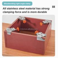 Pince d'angle Imbot à extrémité ouverte 90 degrés, outil de menuiserie pour la fabrication de cadres