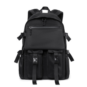 Sac à dos étudiant unisexe antivol personnalisé et tendance, en tissu Oxford imperméable avec fermeture éclair à motifs et doublure en polyester - Product Image 1