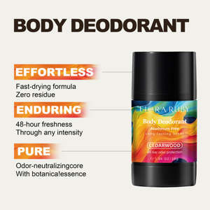 Déodorant en stick aux ingrédients naturels, neuf, toucher sec pour la peau, non irritant, de haute qualité - Product Image 2