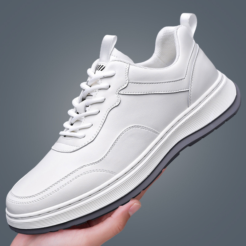 White leather