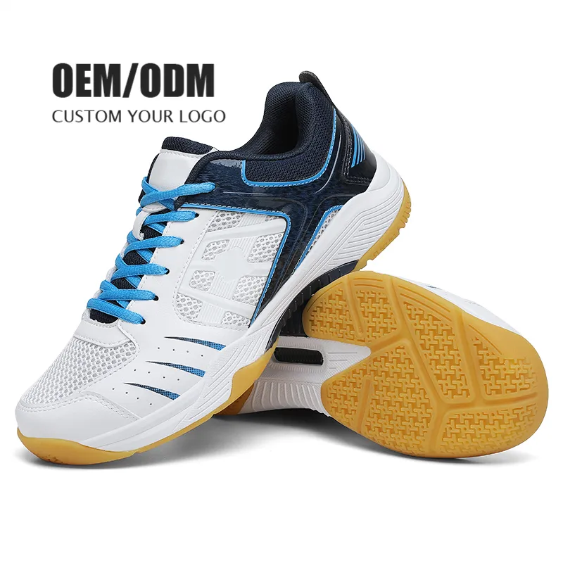 Sepatu Badminton Platform wanita, sneaker olahraga bulu tangkis mewah