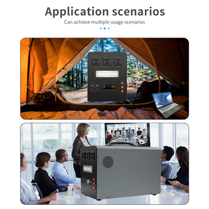 Centrale Électrique Portable à Onde Sinusoïdale Pure 1000W/1500W avec Contrôleur <span class=keywords><strong>Solaire</strong></span> MPPT et <span class=keywords><strong>Panneau</strong></span> <span class=keywords><strong>Solaire</strong></span> <span class=keywords><strong>pour</strong></span> Camping, Réfrigérateur, Batterie Externe USB-C - Product Image 4