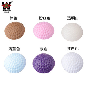 Butées de porte en silicone Disiwei M1, anti-collision, à fixation murale, pour portes et salles de bain - Product Image 4