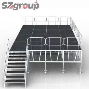 Scène de concert extérieure <span class=keywords><strong>en</strong></span> aluminium léger, fabrication directe, assemblage facile, vente de scène de concert, conception personnalisée - Product Image 5