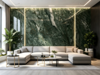 Panel Dinding WPC Modern Berkualitas Tinggi-Tahan Air Tahan Api Ramah Lingkungan Panel 3D Kedap Suara Kustom Hotel Rumah Sakit
