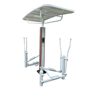 Vendite calde parco in acciaio inox esercizio all'aperto attrezzature per il fitness palestra intelligente attrezzature per il fitness all'aperto doppio camminatore d'aria - Product Image 3