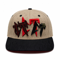 Casquette G5 de qualité supérieure, personnalisée, avec broderie complète, strass, doublure en satin et visière métallique incurvée, livraison rapide en gros