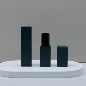 Yuecai Tubetti per Rossetto Magnetici Quadrati Opachi Teal Twist-up, Tubetti per Balsamo Labbra, Contenitori per Profumo Solido, Tubetti per Olio Labbra, Blush Stick Vuoti - Product Image 3
