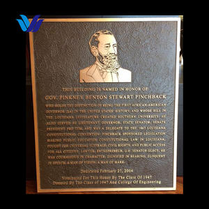 Металлическая мемориальная табличка для могилы, готовая к отправке, из латуни, с французским юмористическим надписью, бронзовая, с гравировкой - Product Image 2