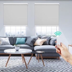 Alexa nhà thông minh cơ giới cửa sổ con lăn mù cửa sổ bóng râm 5% mở 100% màn Con lăn mù tự động con lăn bóng râm - Product Image 1