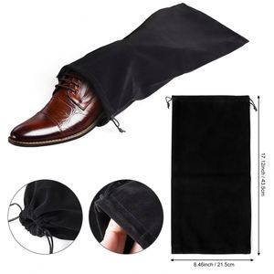 Sacs à poussière en velours personnalisés en gros avec logo, petite taille, pour cadeaux, chaussures, emballage, pochette pour homme - Product Image 2