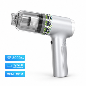 OEM ODM Wholesale 6000Pa Cordless Handheld <b>Vacuum</b> Cleaner Type-C Rechargeable Air Duster Blower Inflator Deflator for Car Home - Product Image 2