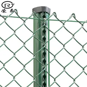 Satılık dokuma zincir bağlantı örgü çit elmas tel örgü çit