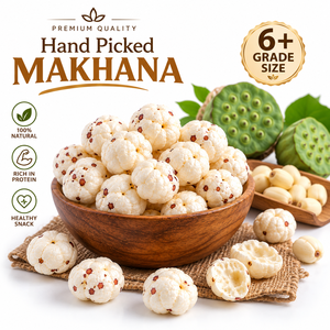 Makhana de Loto Indio Crudo, Semillas de Loto Expandidas, Superalimento, Grado de Exportación, Proveedor a Granel, Venta al por Mayor - Product Image 1