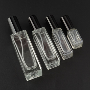 Factory Empty 3ml 5ml 10ml 20ml 30ml Square Small Clear Glass Spray Perfume Sample Glass Bottles <strong>Atomizer</strong> Customized <strong>Label</strong> Decal - Product Image 5