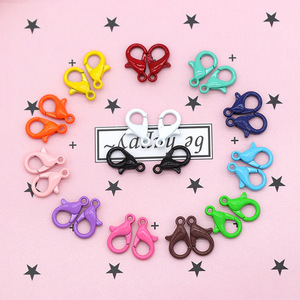 ตัวล็อกแบบก้ามปูสีลูกกวาด ขนาด 12 มม. โลหะ สำหรับทำสร้อยคอ พวงกุญแจ จี้ DIY อุปกรณ์ตกแต่งเครื่องประดับ ขายส่ง - Product Image 1