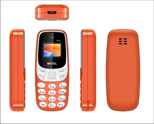 โทรศัพท์มินิบาร์ที่ดีที่สุด หน้าจอ 0.66 นิ้ว หูฟัง 2G GSM รองรับซิมคู่ โทรศัพท์มือถือสำหรับ Tecno สำหรับ Itel สำหรับ Nokia BM10 มีสินค้าในสต็อก - Product Image 2
