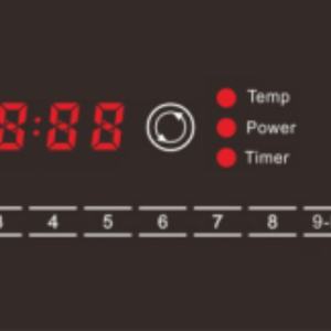Table de cuisson électrique à induction silencieuse en céramique, 2000W, à brûleur unique, pratique pour la maison et l'usine - Product Image 3