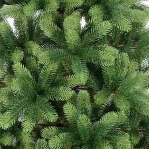 2022 arbre de noël haute qualité vert PVC 180 cm 210 cm PET PE mélangé nouveau fait arbre de noël artificiel avec ornements - Product Image 1