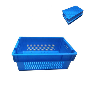 Cesto Logistico Robusto, Cassetta di Alta Qualità Impilabile e Annidabile in Plastica con Rotazione a 180° - Product Image 1