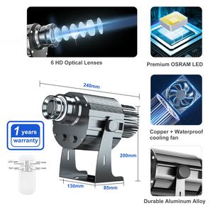 TMUT LED 100W Almacén línea de advertencia al aire libre impermeable logo luz piso proyección personalizado Crosswalk Gobo logo proyector - Product Image 4
