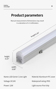 JD-DMX IP65 không thấm nước RGB cho tường máy giặt <span class=keywords><strong>LED</strong></span> tuyến tính mặt tiền Đèn Ngoài Trời Nhôm Cơ thể DC xây dựng cảnh quan phác thảo - Product Image 3