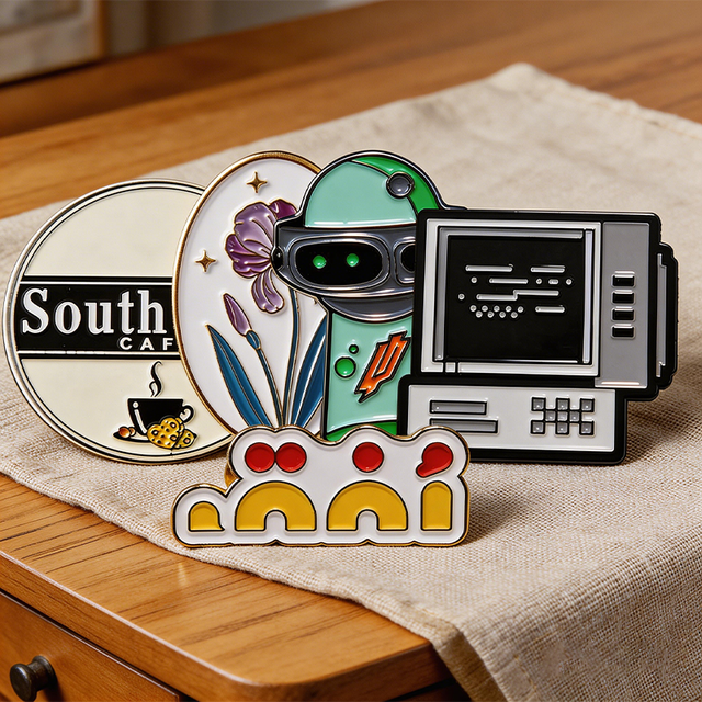 Custom High Quality Soft Enamel Lapel Pins Shiny Metal Enamel Pins Animal Fashion Love Sports Flower Enamel Pins
