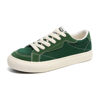 Chaussures décontractées en toile pour hommes et femmes, modèle 2024, nouvelle collection, design élégant, sport, skate, rouge, plates