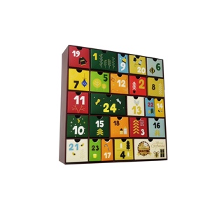 Bombes <span class=keywords><strong>de</strong></span> <span class=keywords><strong>bain</strong></span>, petites pastilles <span class=keywords><strong>de</strong></span> cire fondante, bonbons au chocolat, biscuits, cadre photo, <span class=keywords><strong>calendrier</strong></span> personnalisé, boîte <span class=keywords><strong>de</strong></span> <span class=keywords><strong>calendrier</strong></span> <span class=keywords><strong>de</strong></span> l'<span class=keywords><strong>Avent</strong></span> avec revêtement UV - Product Image 4