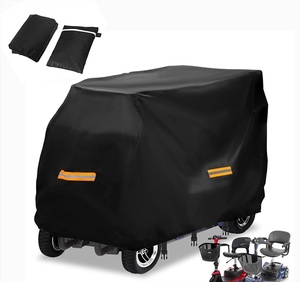 ผ้าคลุมรถจักรยานยนต์ ผ้าคลุมสกู๊ตเตอร์ผ้าอ็อกซ์ฟอร์ด 420D, ผ้าคลุมสกู๊ตเตอร์ไฟฟ้า, ผ้าคลุมสกู๊ตเตอร์กันน้ำ, ผ้าคลุมกันแดด - Product Image 5