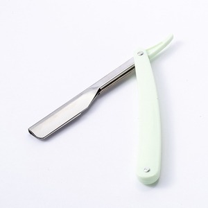 Coltello da taglio per capelli da <span class=keywords><strong>barbiere</strong></span> in acciaio inossidabile con rasoio manuale vecchio stile - Product Image 4