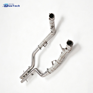 ชุดดาวน์ไปป์สแตนเลส304สำหรับ M157 W221 Mercedes S63 AMG เทอร์โบคู่5.5ตัน V8ไอเสียสมรรถนะสูง - Product Image 2