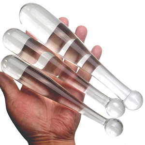 Dildo anal en verre, plug anal blanc, stimulation du point G et de la prostate, masturbation, étanche, baguette de baseball, jouet sexuel pour adultes hommes et femmes - Product Image 6