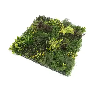 China artificial plant wall panel 40*60cm plant wall greenery backdrop artificial plant wall