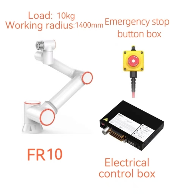 Shengxin FR10 6-Axis Collaborative Robot 10KG Payload 220V Motor PLC Gearbox Core Components Multi-Function Welding Spray Pick