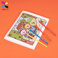 Libro de Colorear Personalizado para Niños, Fácil de Dibujar y Pintar, para el Aprendizaje Infantil