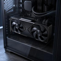 Kartu Grafis RTX 5090 32GB GDDR7 Pendingin Kipas GPU DisplayPort untuk Rendering Workstation