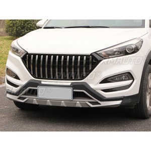 Grille de pare-chocs avant de voiture, grilles de course, calandre pour Hyundai Tucson 2015-2018, kit carrosserie, accessoires automobiles - Product Image 3
