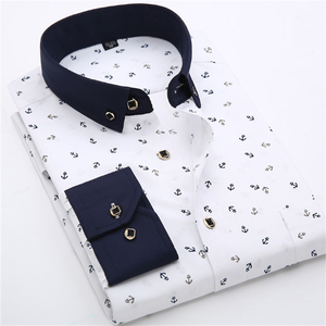 2024 camicia a quadri a manica lunga Casual da <span class=keywords><strong>uomo</strong></span> d'affari prezzo di fabbrica all'ingrosso - Product Image 3