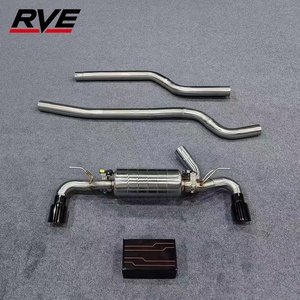 Échappement de tuning RVE en promotion pour <span class=keywords><strong>BMW</strong></span> Série <span class=keywords><strong>1</strong></span> <span class=keywords><strong>114i</strong></span> 116i 118i 120i <span class=keywords><strong>1</strong></span>.6T <span class=keywords><strong>F20</strong></span> F21, échappement Catback avec silencieux à commande à distance - Product Image 2